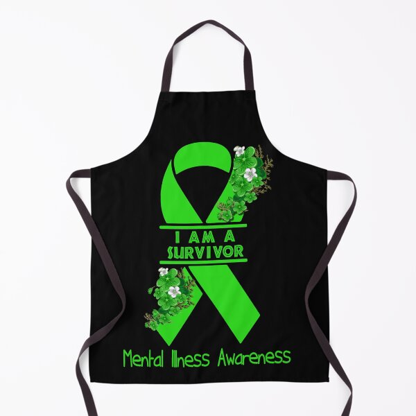 Item preview, I Am A Suvivor Ribbon Mental Illness Awareness designed and sold by heppenp.