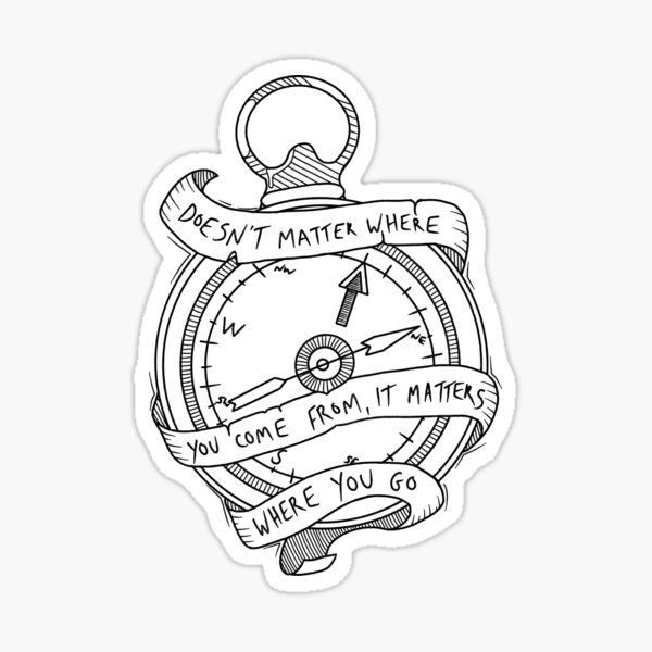 Item preview, Matters Where You Go designed and sold by suzayyyyyyyy.
