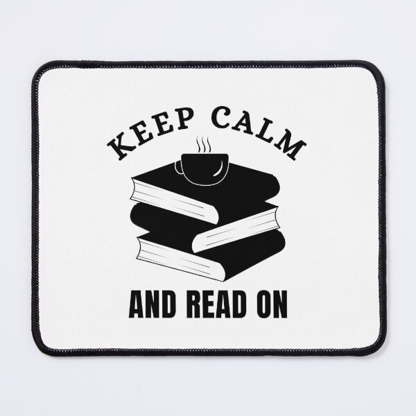 Item preview, keep calm and read on designed and sold by DoraHappy.