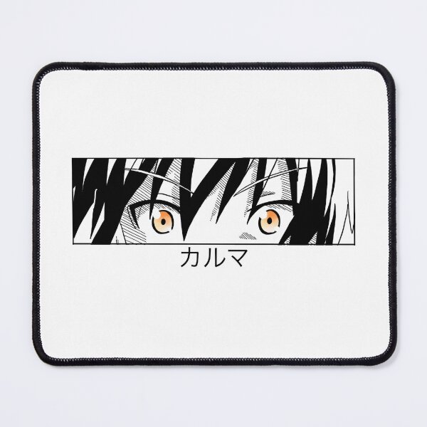 Item preview, Anime Assassination Classroom Karma eyes red with Japanese writing designed and sold by xenuschka.