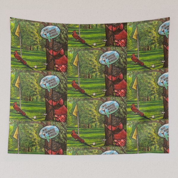 Item preview, Here Birdie Birdie Birdie Bear Golfing Away designed and sold by Artladyjen.