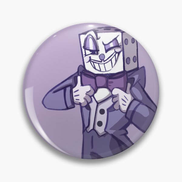 Cuphead King Dice Smackeroo 3 Double Sided Acrylic Charm 