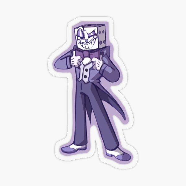 King Dice Ace Sticker for Sale by bridgettevis8