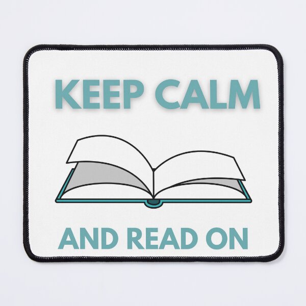 Item preview, keep calm and read on designed and sold by DoraHappy.