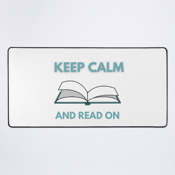 Item preview, keep calm and read on designed and sold by DoraHappy.