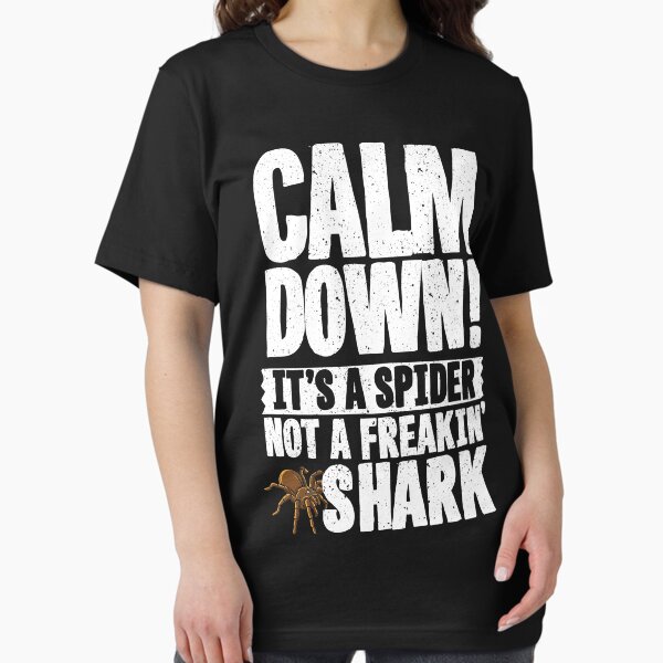 Item preview, It's A Spider Not A Freakin' Shark! designed and sold by Sinjy.