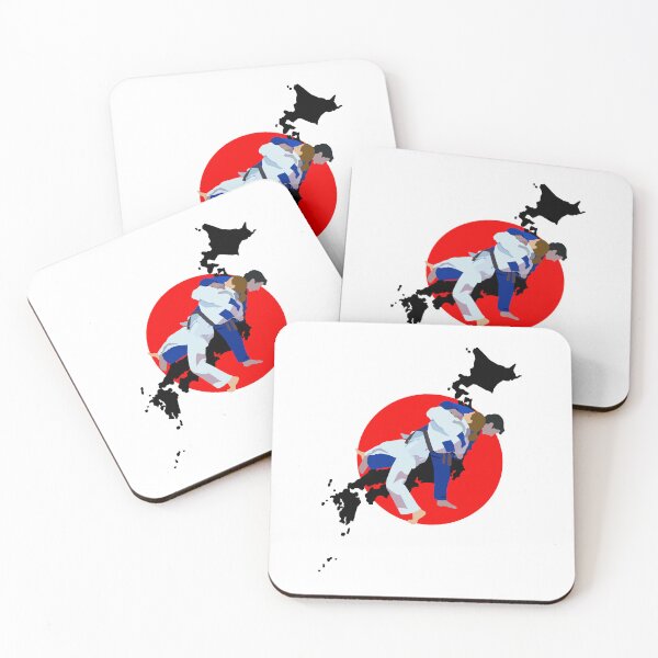 Item preview, Japan Judo sport drawing  designed and sold by Blondiabshop.