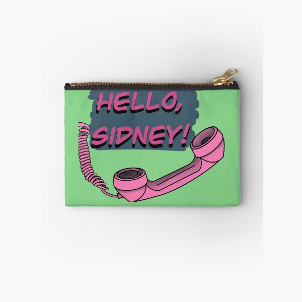 Item preview, Pink and Blue Hello Sidney Phone Halloween Horror designed and sold by cemeteerie.
