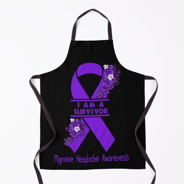 Item preview, I Am A Suvivor Ribbon Migraine Headache Awareness designed and sold by heppenp.