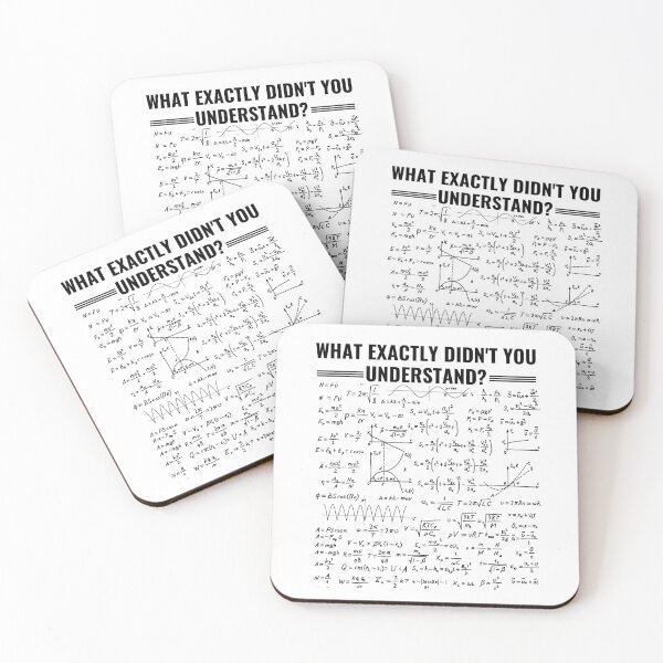 Item preview, Funny Science Quote For Physic Lover : What Exactly Didn't You Understand? designed and sold by AmeliaStore1.