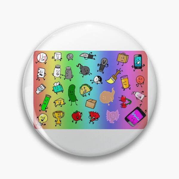 Item preview, Inanimate Insanity All Characters (Rainbow) designed and sold by MsBonnieArt.