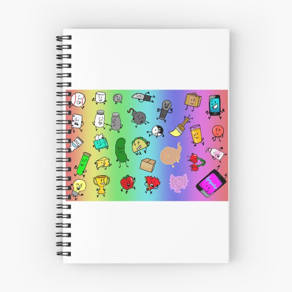 Item preview, Inanimate Insanity All Characters (Rainbow) designed and sold by MsBonnieArt.