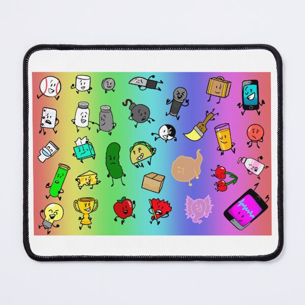 Item preview, Inanimate Insanity All Characters (Rainbow) designed and sold by MsBonnieArt.
