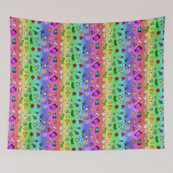 Item preview, Inanimate Insanity All Characters (Rainbow) designed and sold by MsBonnieArt.
