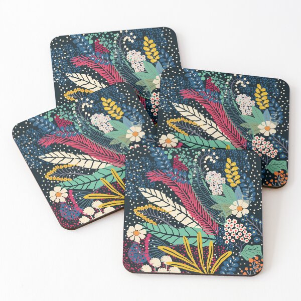 Item preview, Floral designed and sold by CatsAndDots.