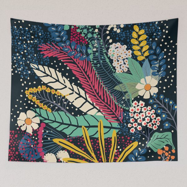 Item preview, Floral designed and sold by CatsAndDots.