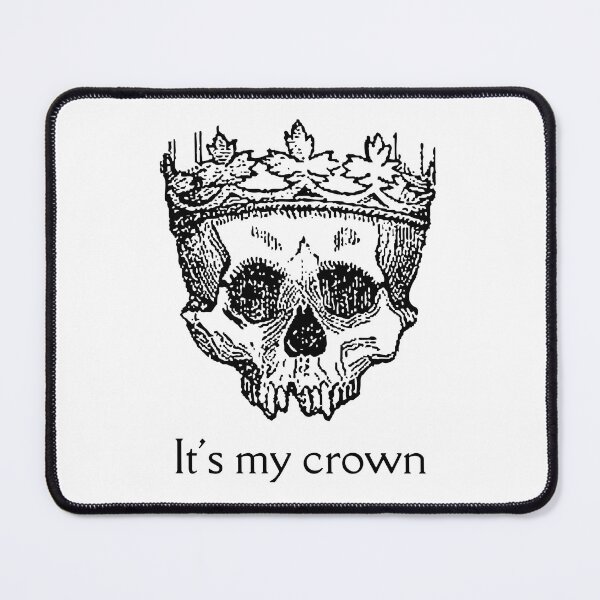 Item preview, It's My Crown in Black designed and sold by CreativNode.