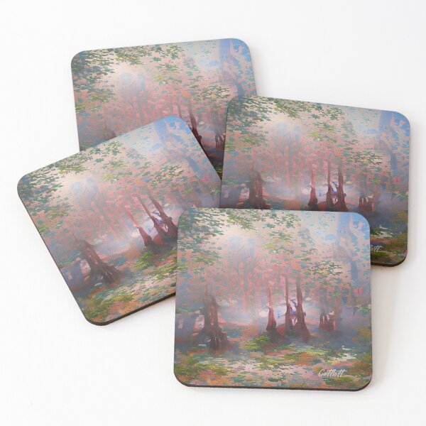 Item preview, Foggy Forest designed and sold by CattlettArt.
