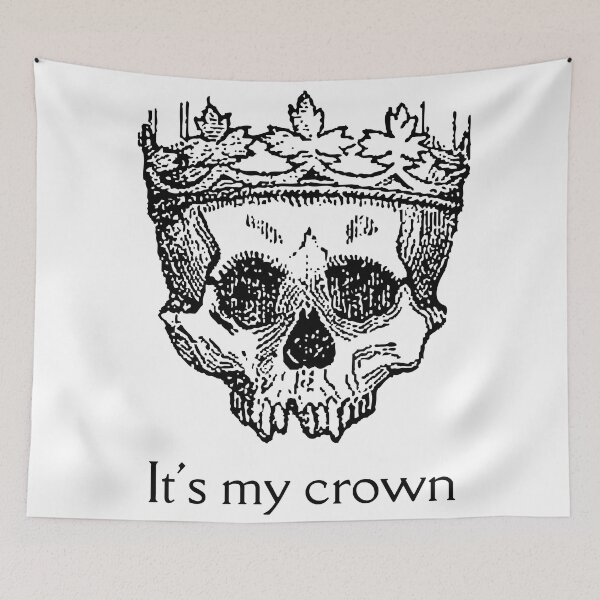 Item preview, It's My Crown in Black designed and sold by CreativNode.