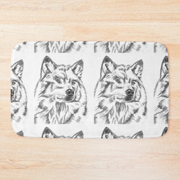 Item preview, Wolf Portrait Drawing designed and sold by RonelBroderick.