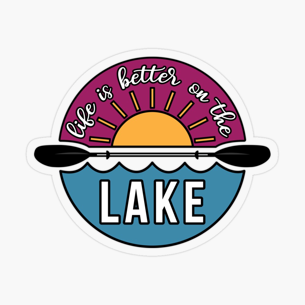 Better At The Lake Magnet