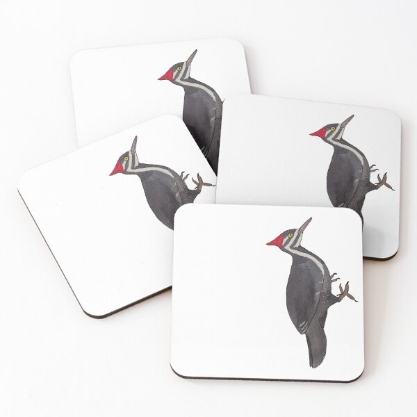 Item preview, Pileated Woodpecker watercolor bird art designed and sold by TheWaterBirds.