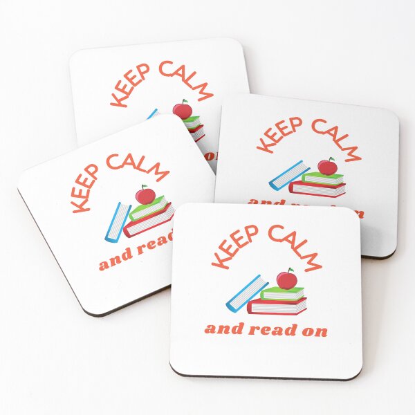Item preview, keep calm and read on designed and sold by DoraHappy.