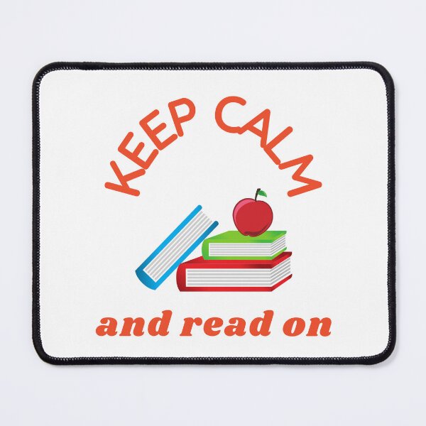 Item preview, keep calm and read on designed and sold by DoraHappy.