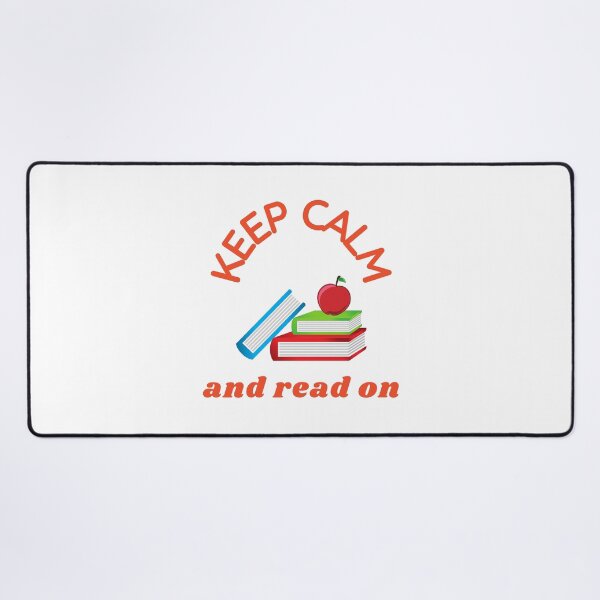 Item preview, keep calm and read on designed and sold by DoraHappy.