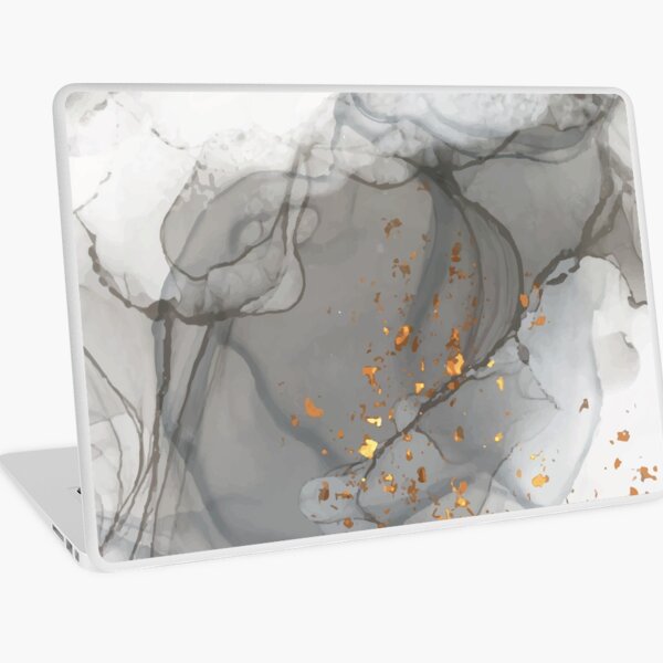 Item preview, Blush and Payne's Grey Flowing Abstract Painting designed and sold by OUGHRI.