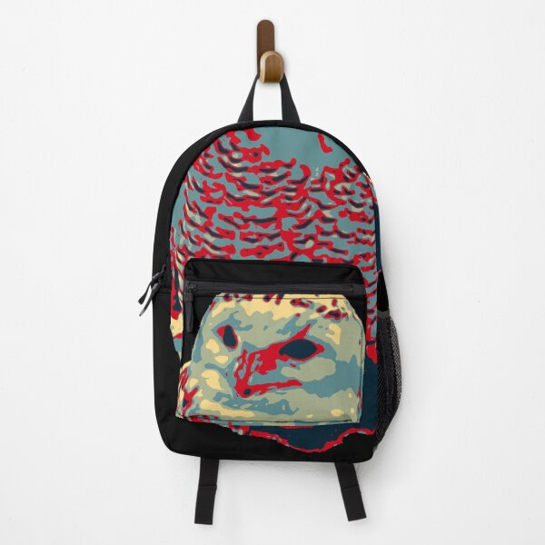 Item preview, Snowy Owl Hedwig Hope Poster in Red and Green designed and sold by sopfanna.