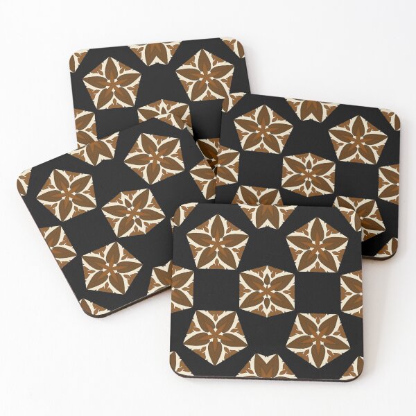 Item preview, hexagonal flower shapes. designed and sold by DaliaSabryTee.
