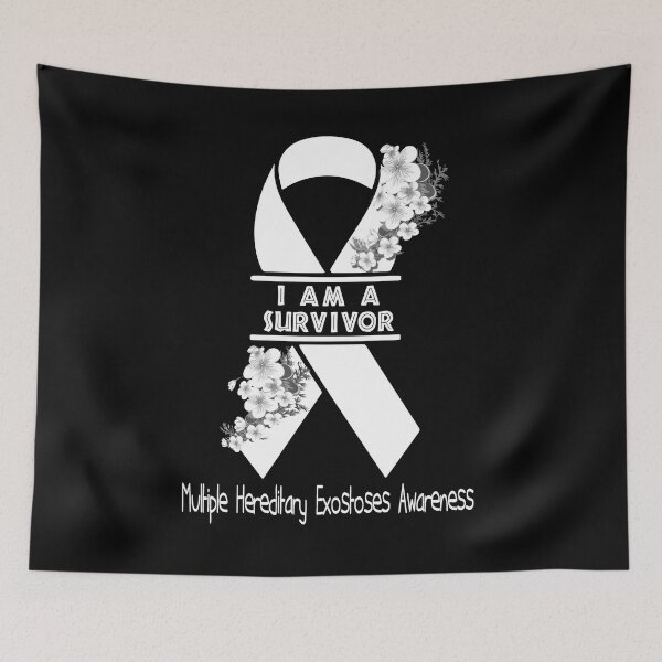 Item preview, I Am A Suvivor Ribbon Multiple Hereditary Exostoses Awareness designed and sold by heppenp.