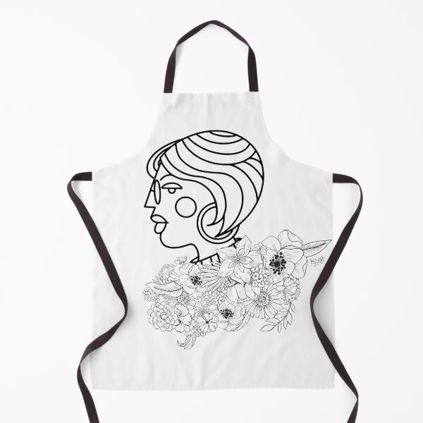 Item preview, girl with flowers designed and sold by Girlinthecloud.