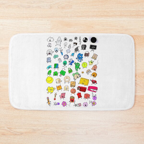 Item preview, BFDI All Characters (Transparent) designed and sold by MsBonnieArt.