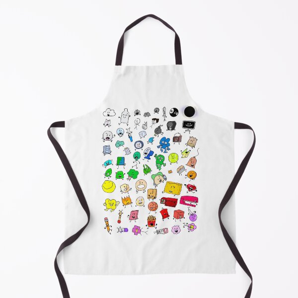 Item preview, BFDI All Characters (Transparent) designed and sold by MsBonnieArt.