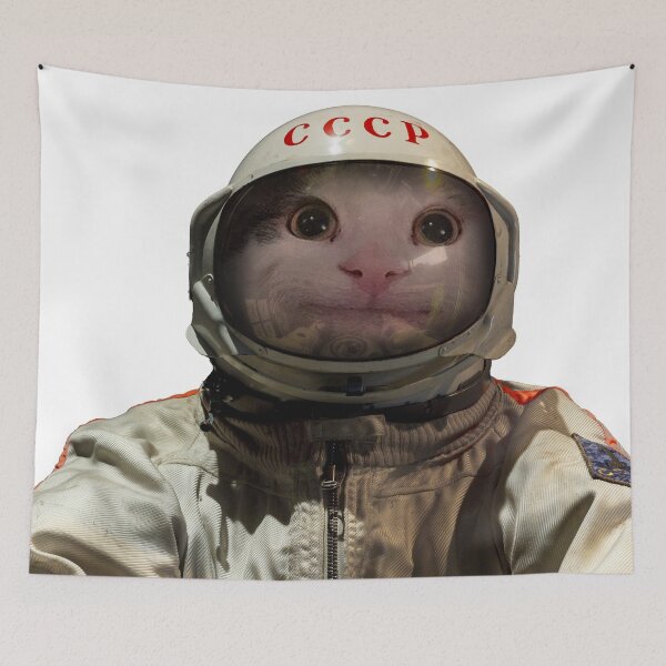 Item preview, Astronaut Beluga designed and sold by Papa Hecker.