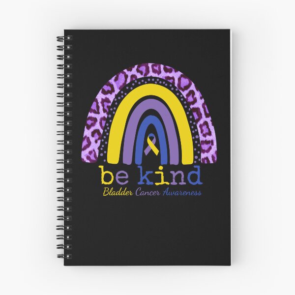 Item preview, Bladder Cancer Awareness Rainbow Leopard Be Kind Uplifting designed and sold by cssdru.