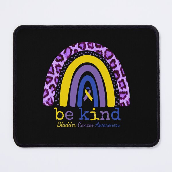 Item preview, Bladder Cancer Awareness Rainbow Leopard Be Kind Uplifting designed and sold by cssdru.