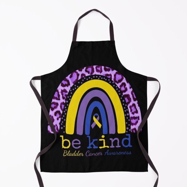 Item preview, Bladder Cancer Awareness Rainbow Leopard Be Kind Uplifting designed and sold by cssdru.