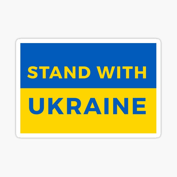 Item preview, Stand with Ukraine designed and sold by Gallery27.