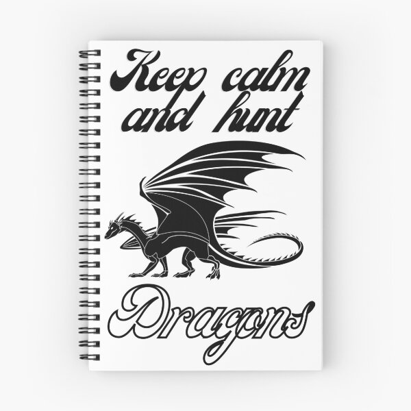 Item preview, Keep calm and hunt dragons designed and sold by Alexa5454.