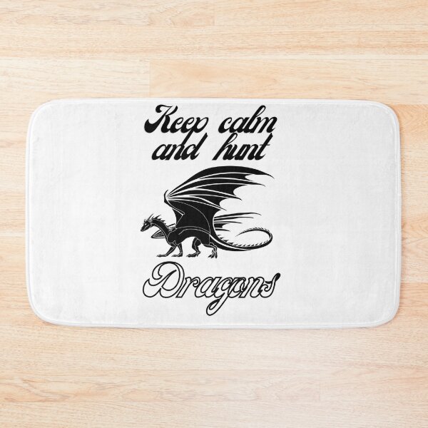Item preview, Keep calm and hunt dragons designed and sold by Alexa5454.