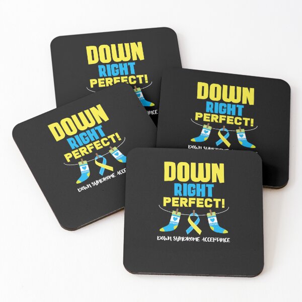 Item preview, Down Right Perfect! Down Syndrome Awareness Acceptance designed and sold by Dressed For  Duty.