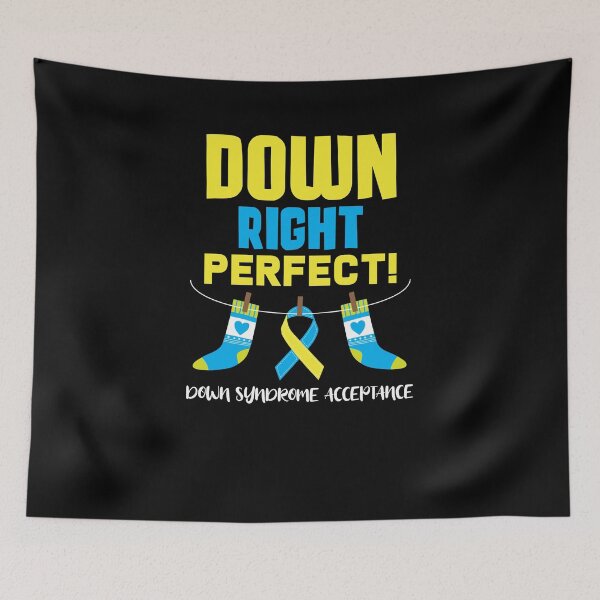 Item preview, Down Right Perfect! Down Syndrome Awareness Acceptance designed and sold by Dressed For  Duty.