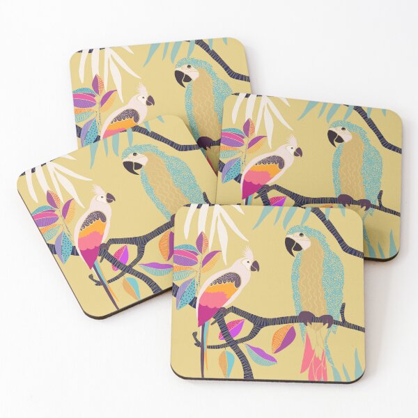 Item preview, Parrots designed and sold by CatsAndDots.