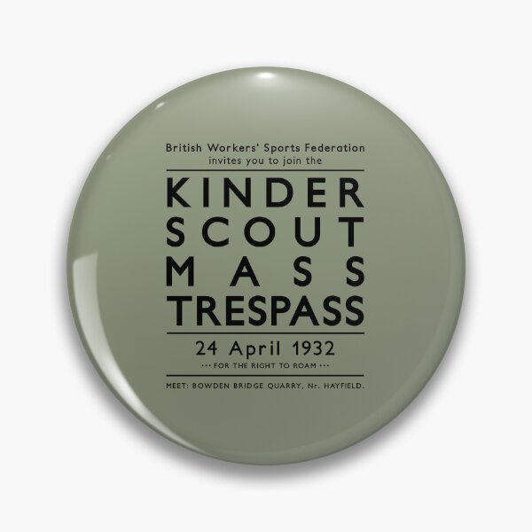 Item preview, Kinder Scout Mass Trespass 1932 designed and sold by thetshirtworks.