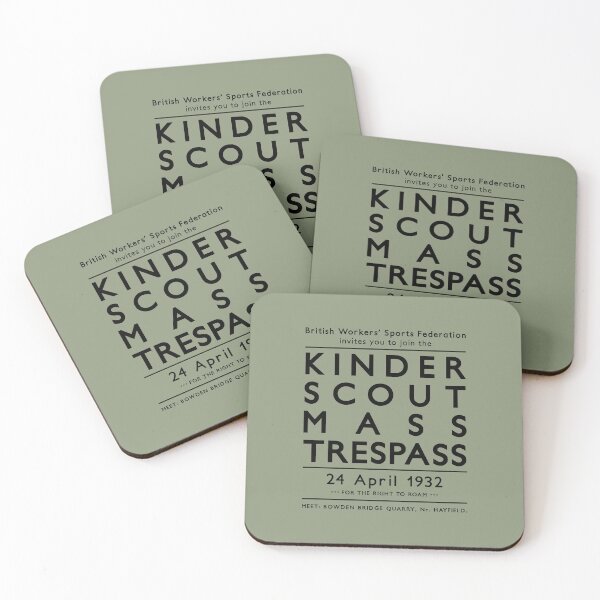 Item preview, Kinder Scout Mass Trespass 1932 designed and sold by thetshirtworks.