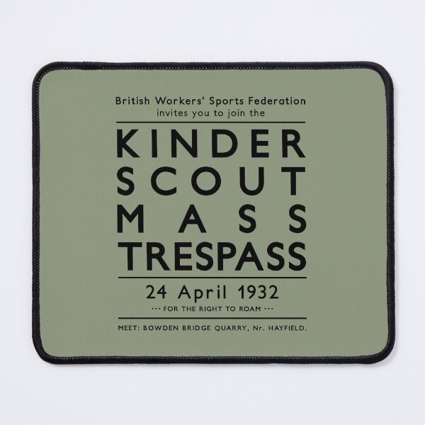 Item preview, Kinder Scout Mass Trespass 1932 designed and sold by thetshirtworks.