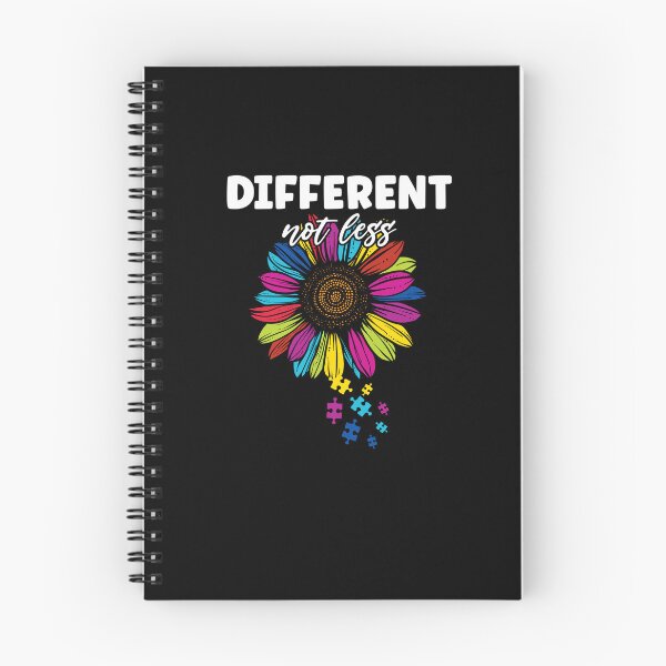 Item preview, Different Not Less Sunflower Autism Puzzle Awareness Month designed and sold by Dressed For  Duty.